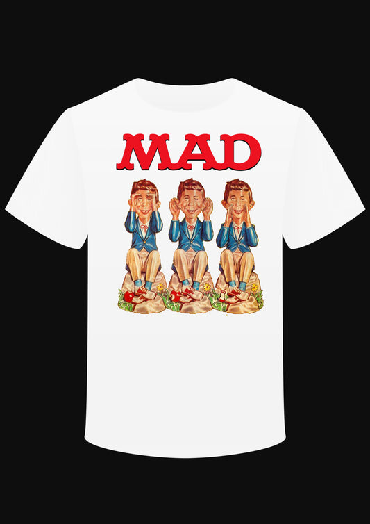 T-shirt "MAD 2" in memory of MAD magazine creators