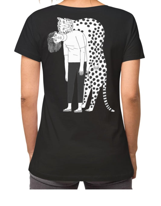 T-shirt "Panther woman"