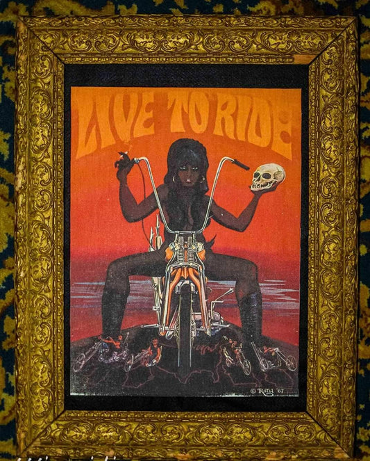 Backpatch "Live to Ride"