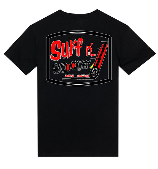 T-shirt " Surfn' scooter California"