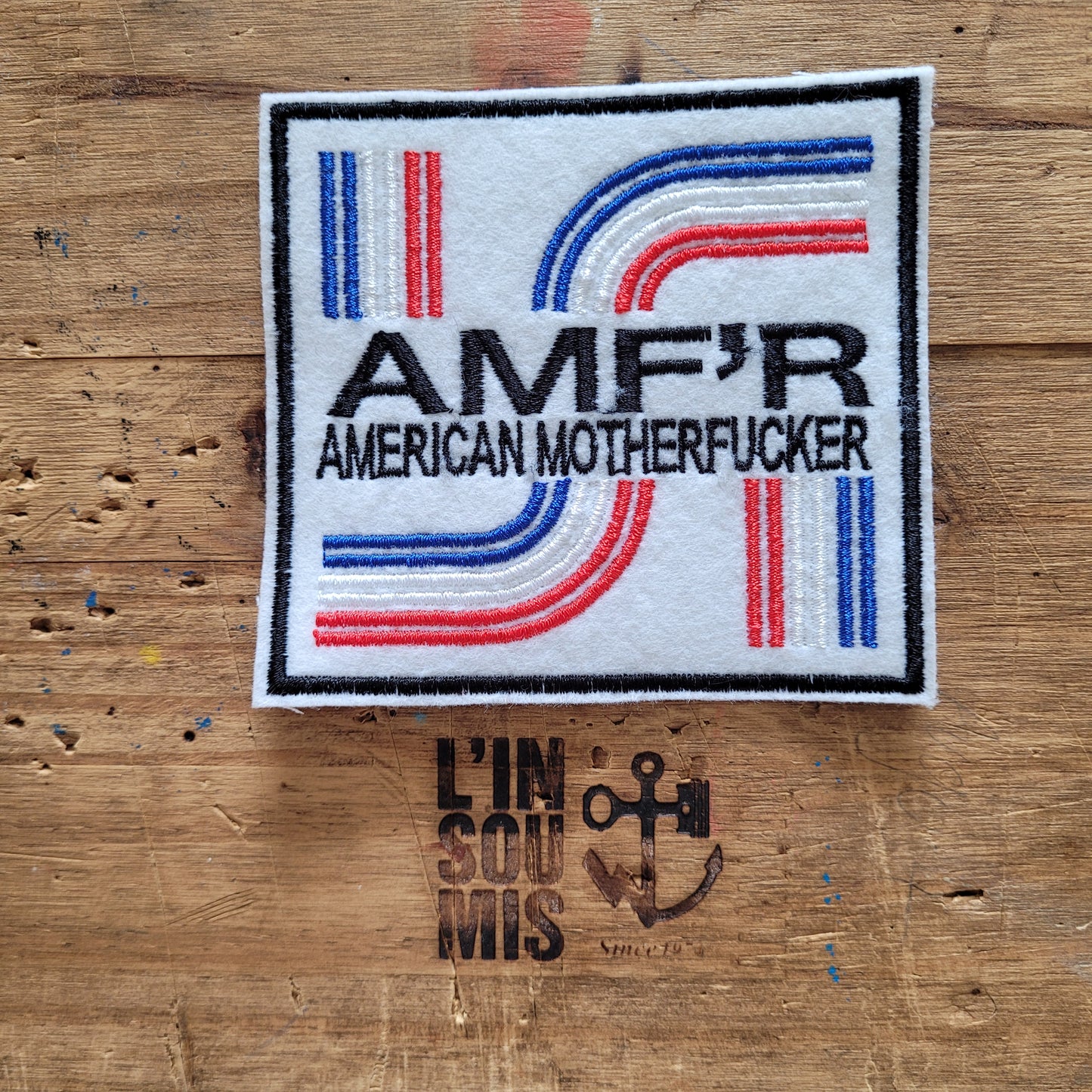 AMF'R version blanche (AMERICAN MOTHERFUCKER)