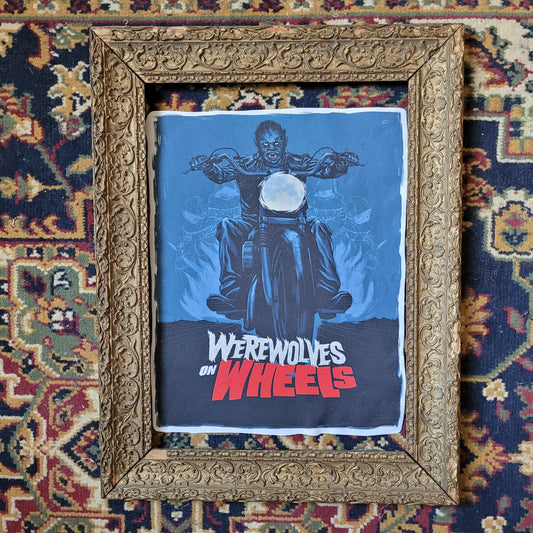 Backpatch "We're wolves on wheels "