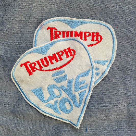 Triumph vintage heart