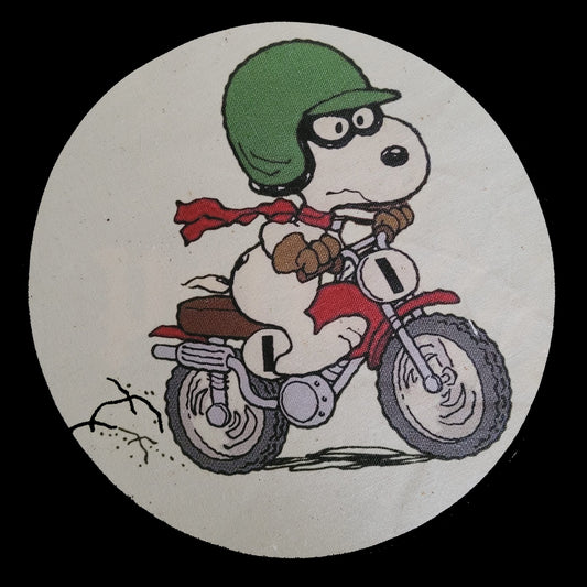 Snoopy Vintage motocross