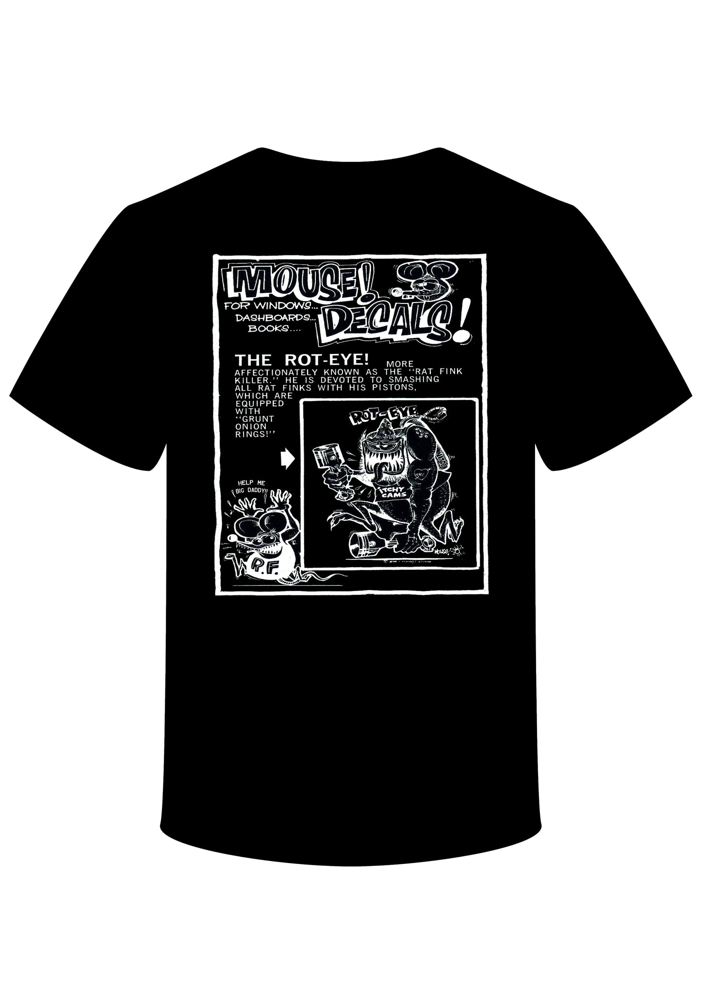 T-shirt "Rat Fink killer"