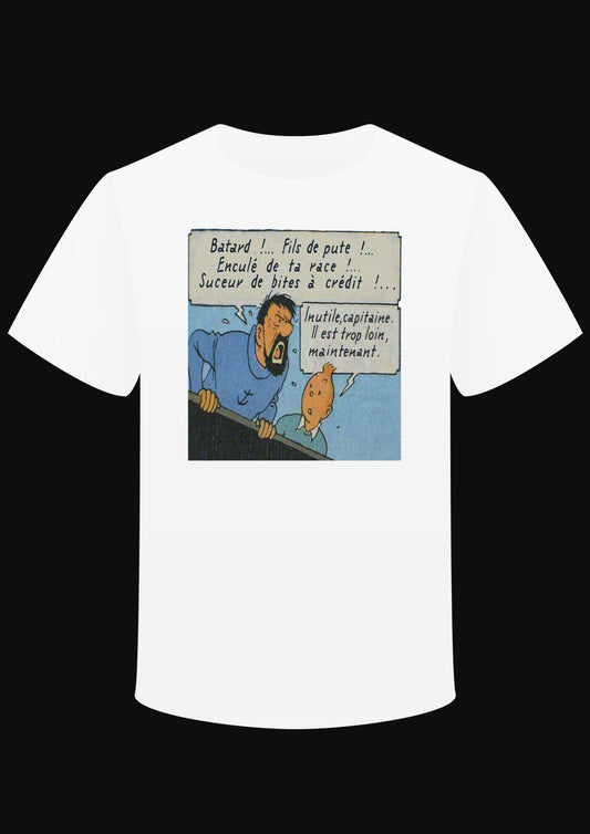 T-shirt "Cpt haddock"