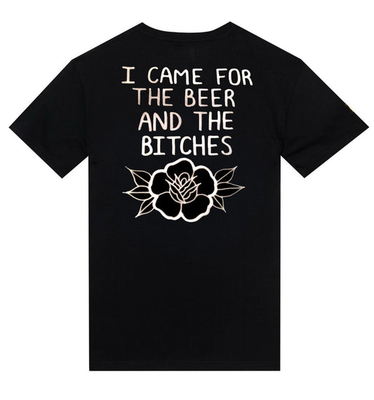 T-shirt " Beer and bitches"