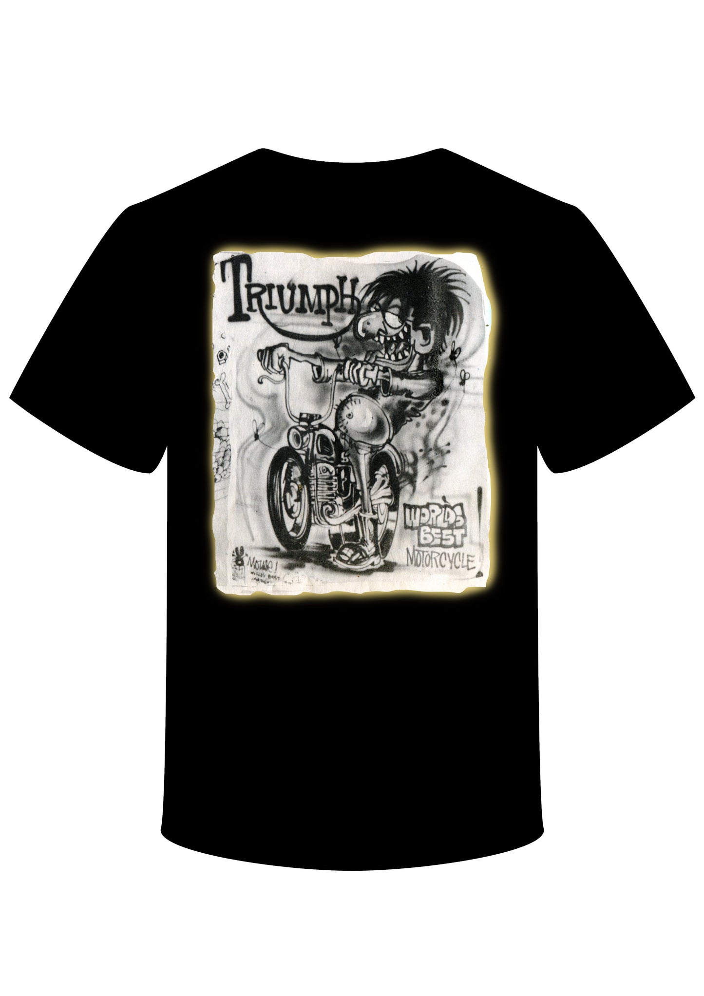 T-shirt "Airbrush Triumph monster"