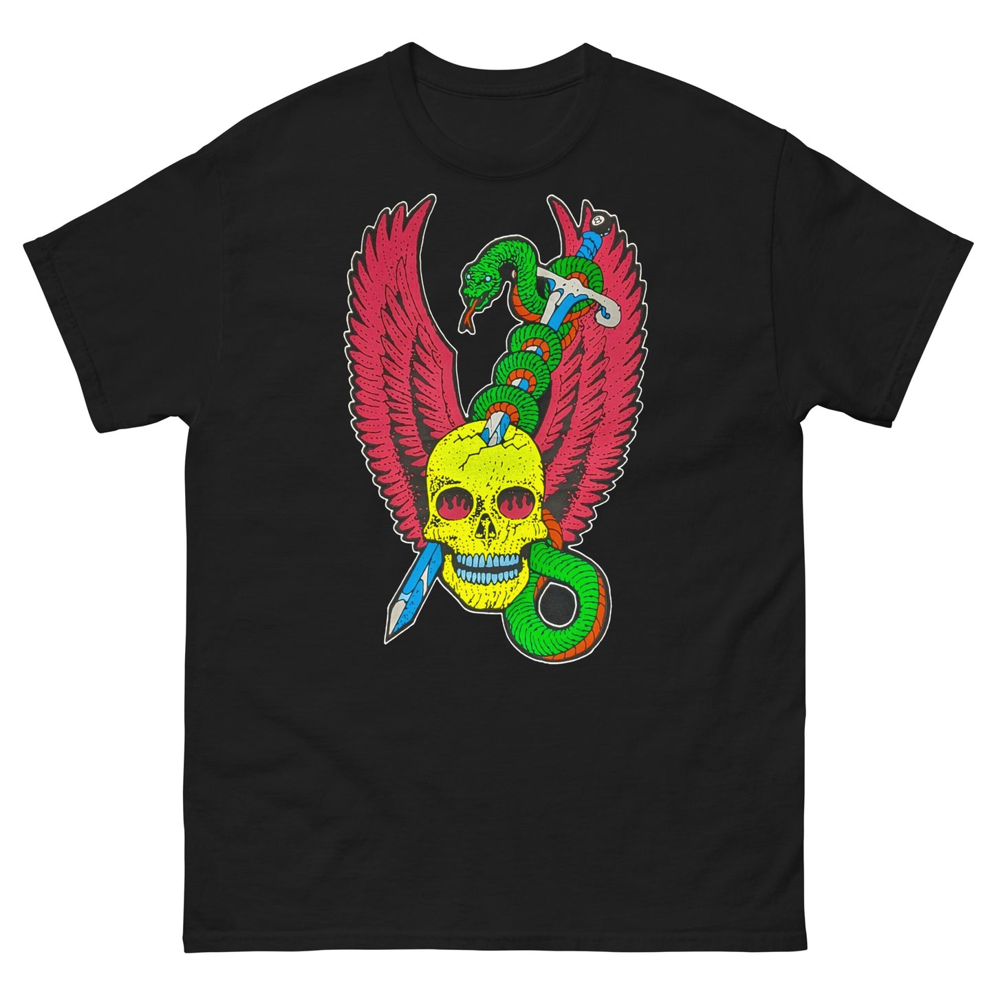 T-shirt Skully snake!"