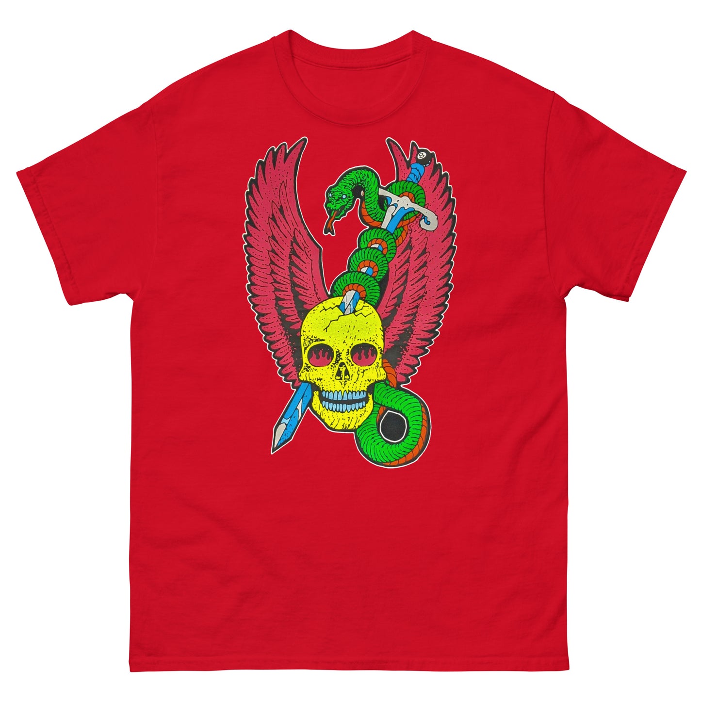 T-shirt Skully snake!"