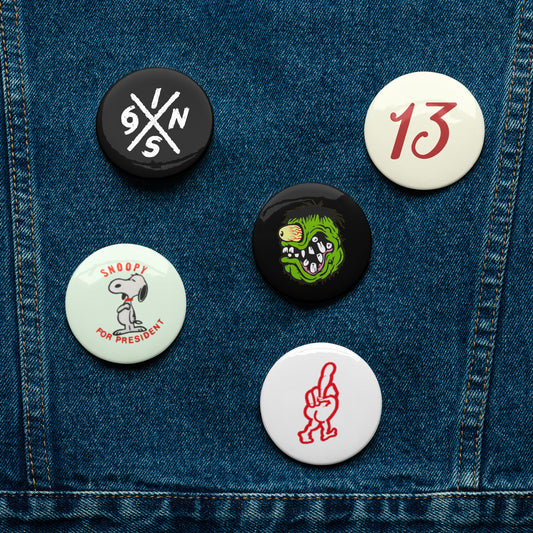 Subculture set of badges