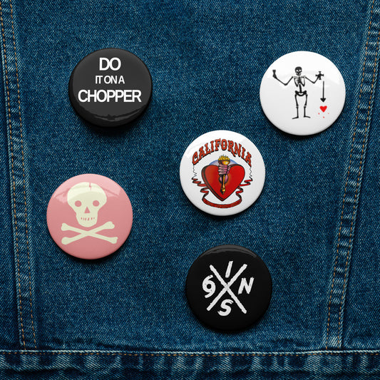 Subculture set of badges