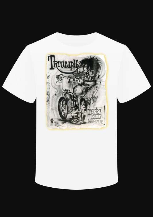 T-shirt " AIrbrush Triumph monster"