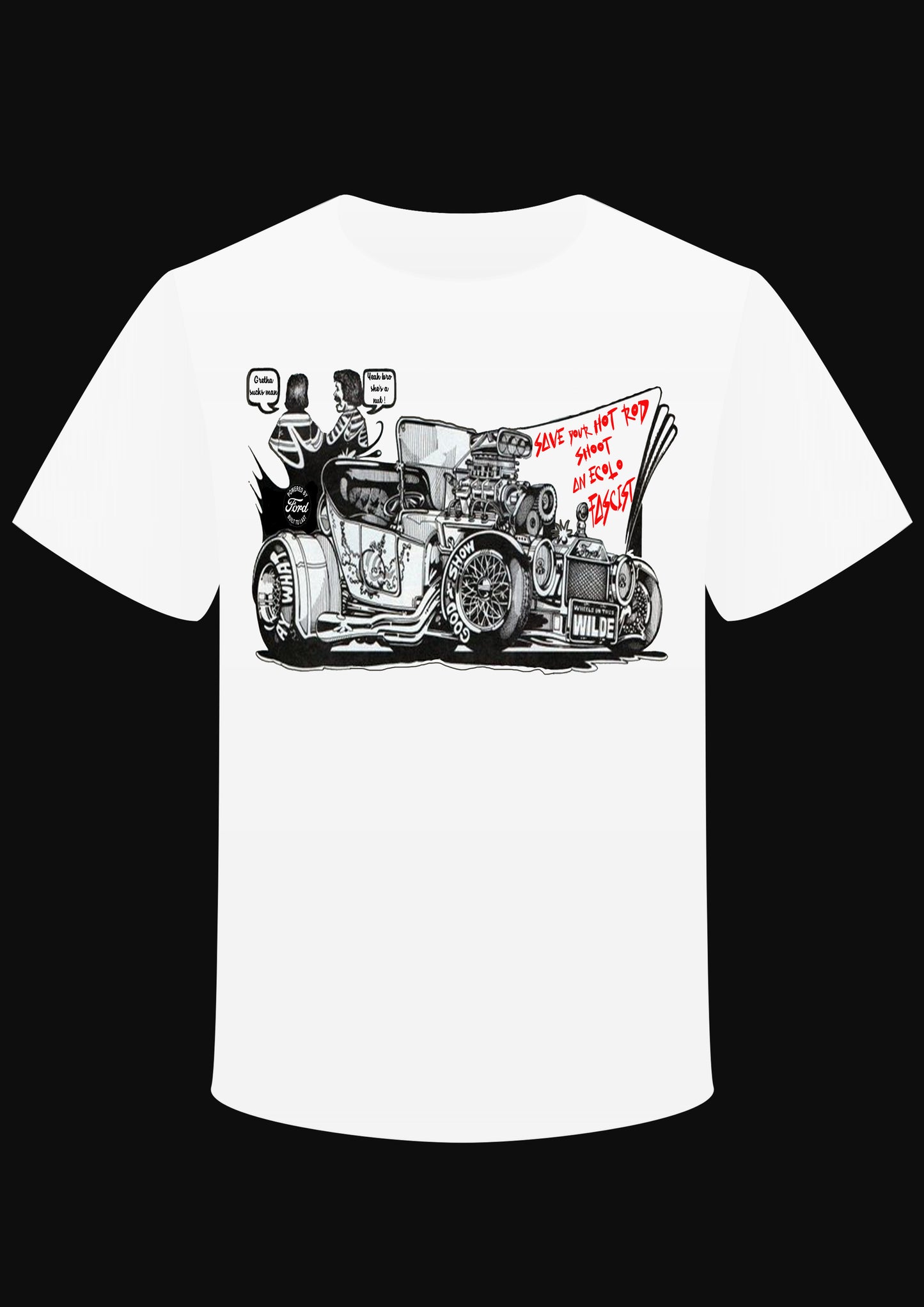 T-shirt " Save your Hot Rod"