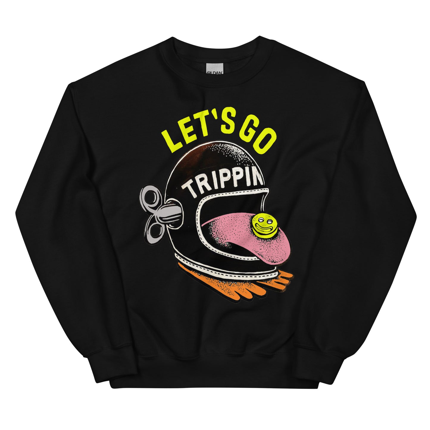 Sweat-shirt Let's go trippin