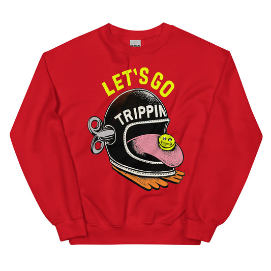 Sweat-shirt Let's go trippin