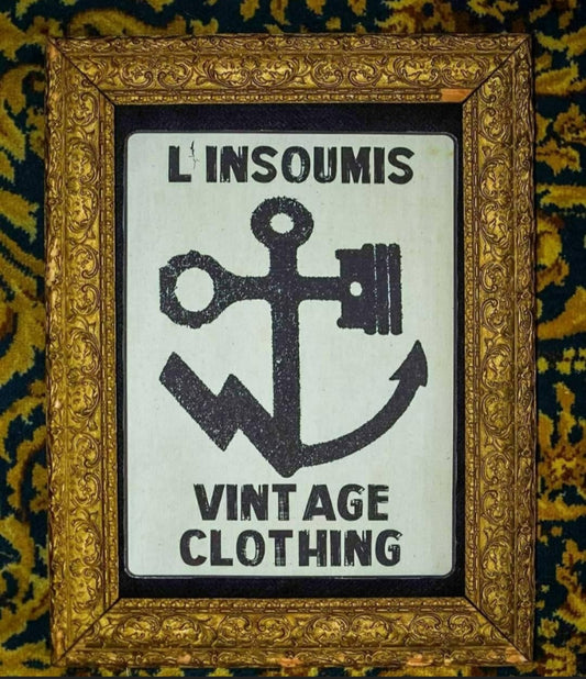 Backpatch "L'Insoumis Vintage Clothing"