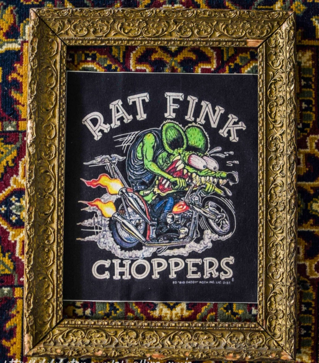 Backpatch "Rat Fink Choppers"