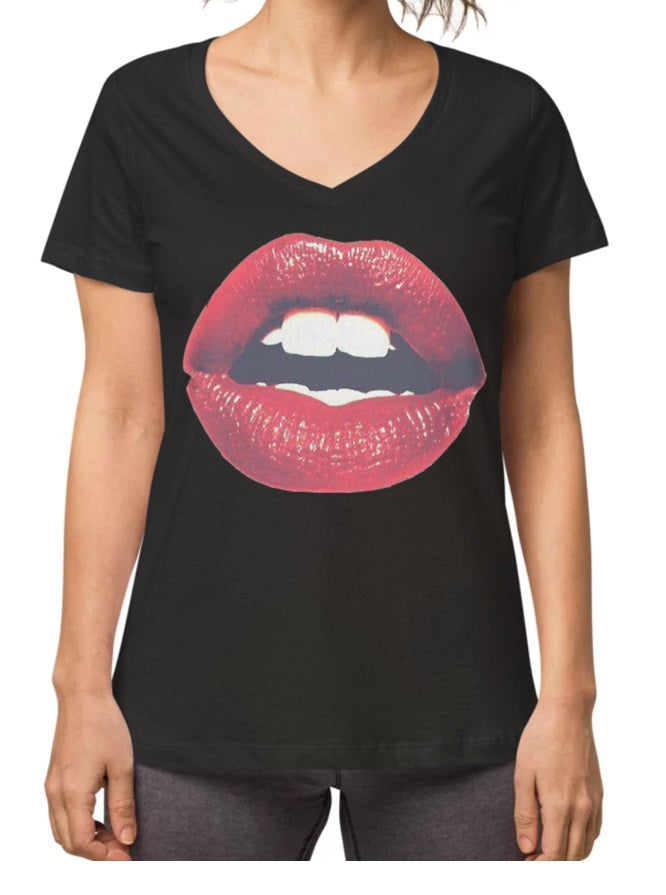 T-shirt "Woman lips"
