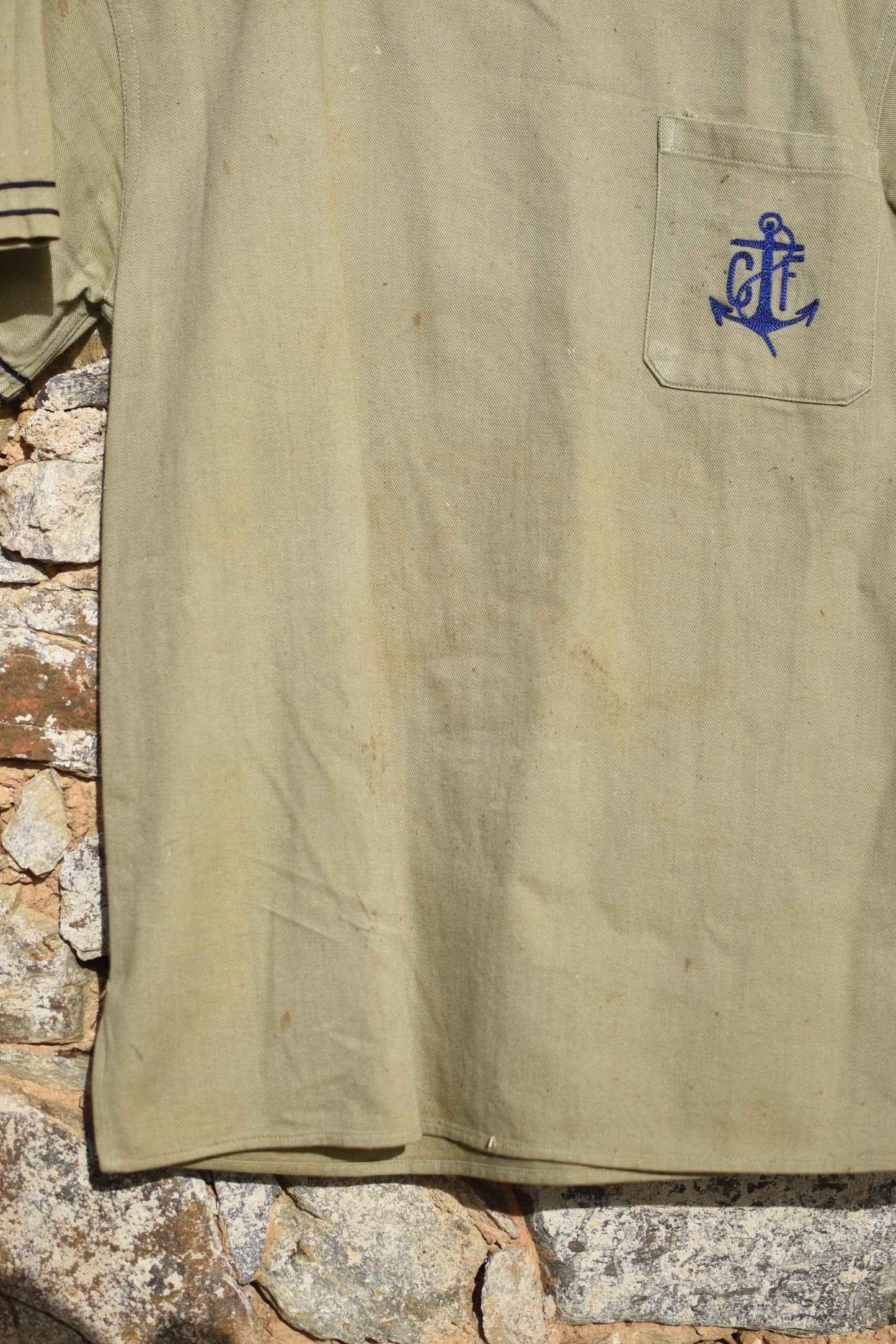 30's/40'S french sailor shirt / Marinière années 30/40 marine nationale
