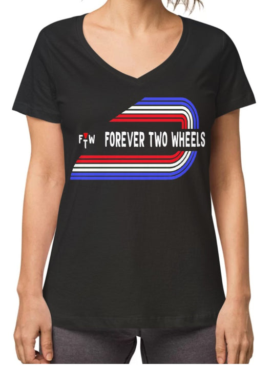 T-shirt "Forever two wheels"