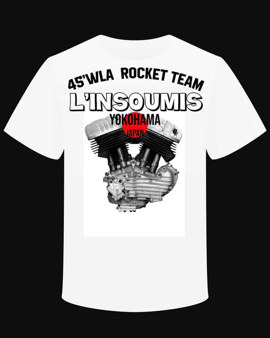 T-shirt "L'Insoumis 45 WLA Rocket Team L'Insoumis"