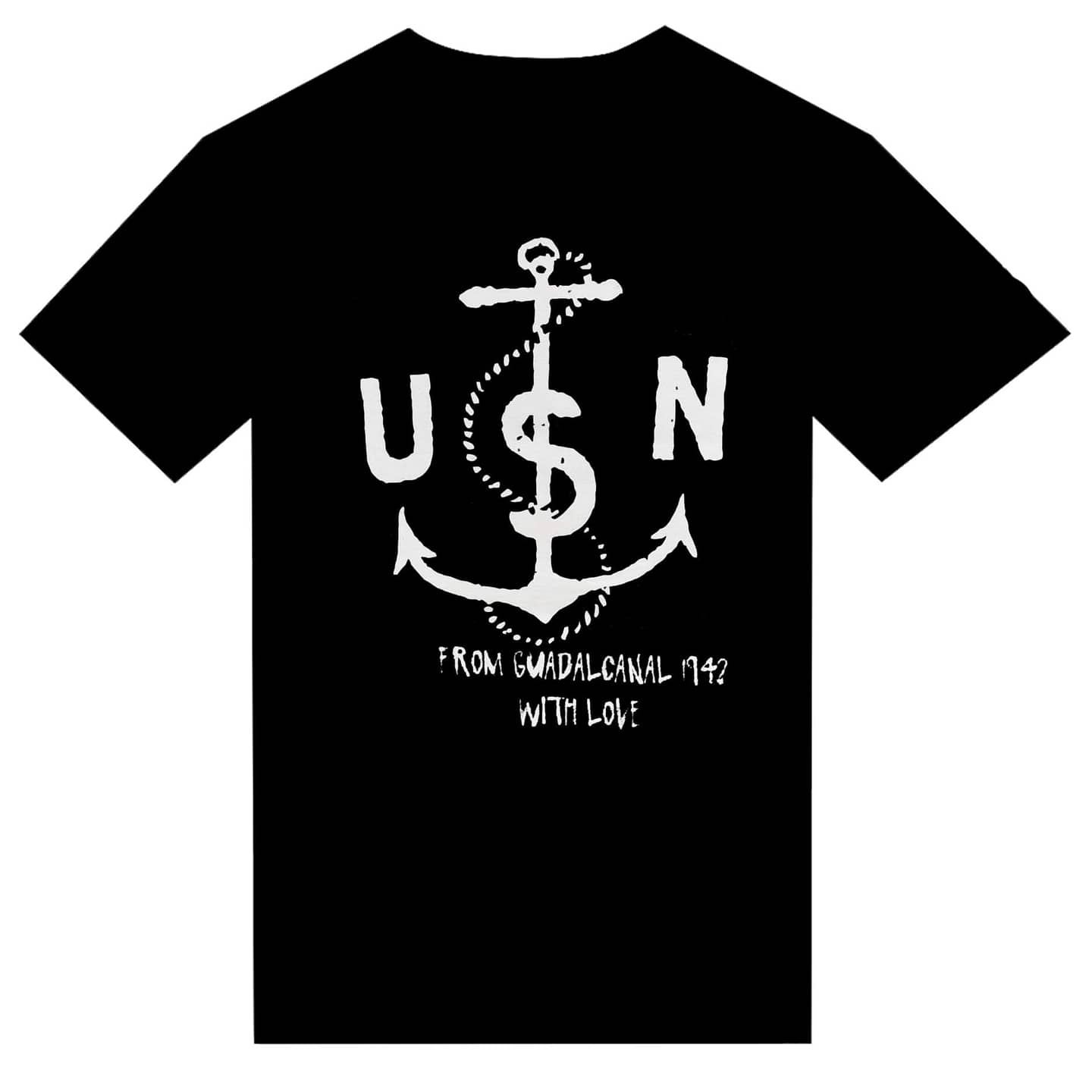 T-shirt "USN From Guadalcanal 1942 with Love"