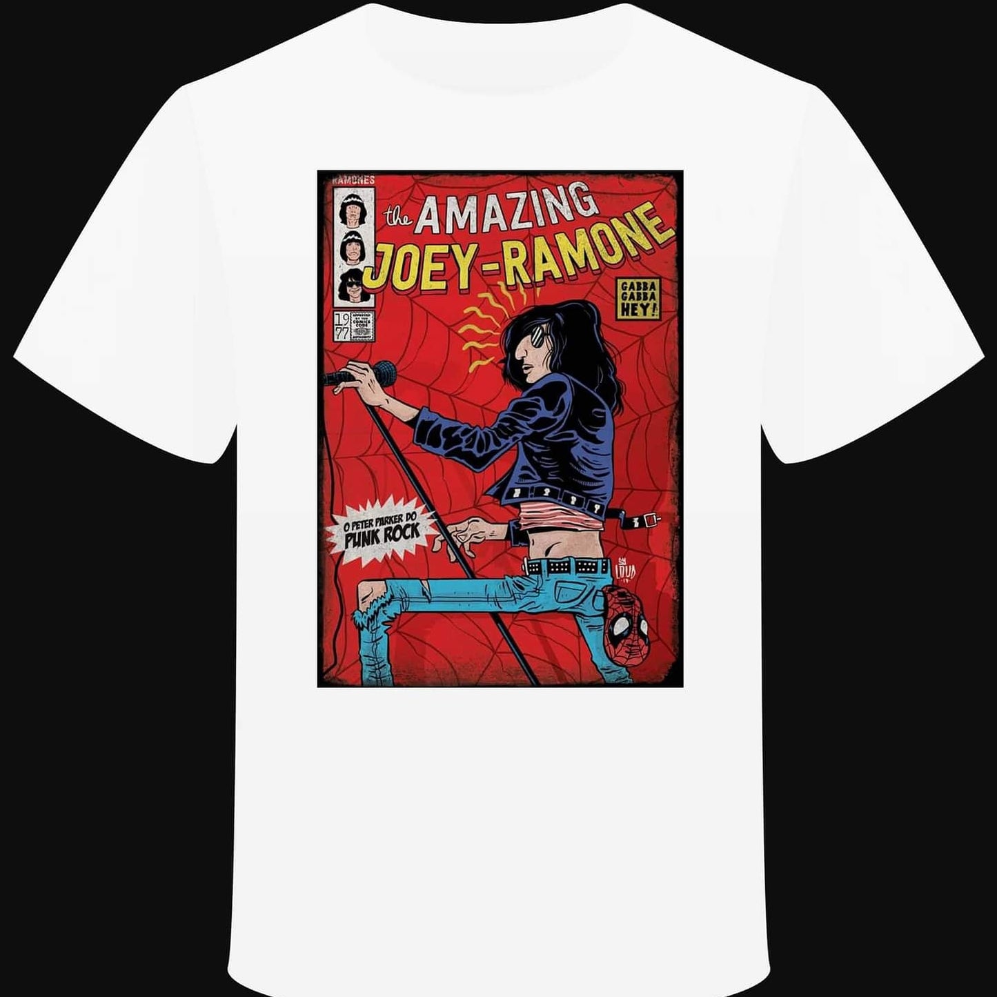 T-shirt "Family RAMONES : Joey Ramone"