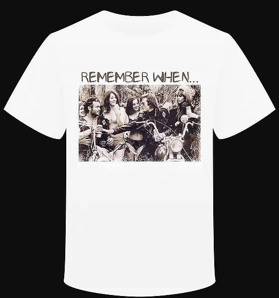 T-shirt "Peter Fonda Remember  When Good times "