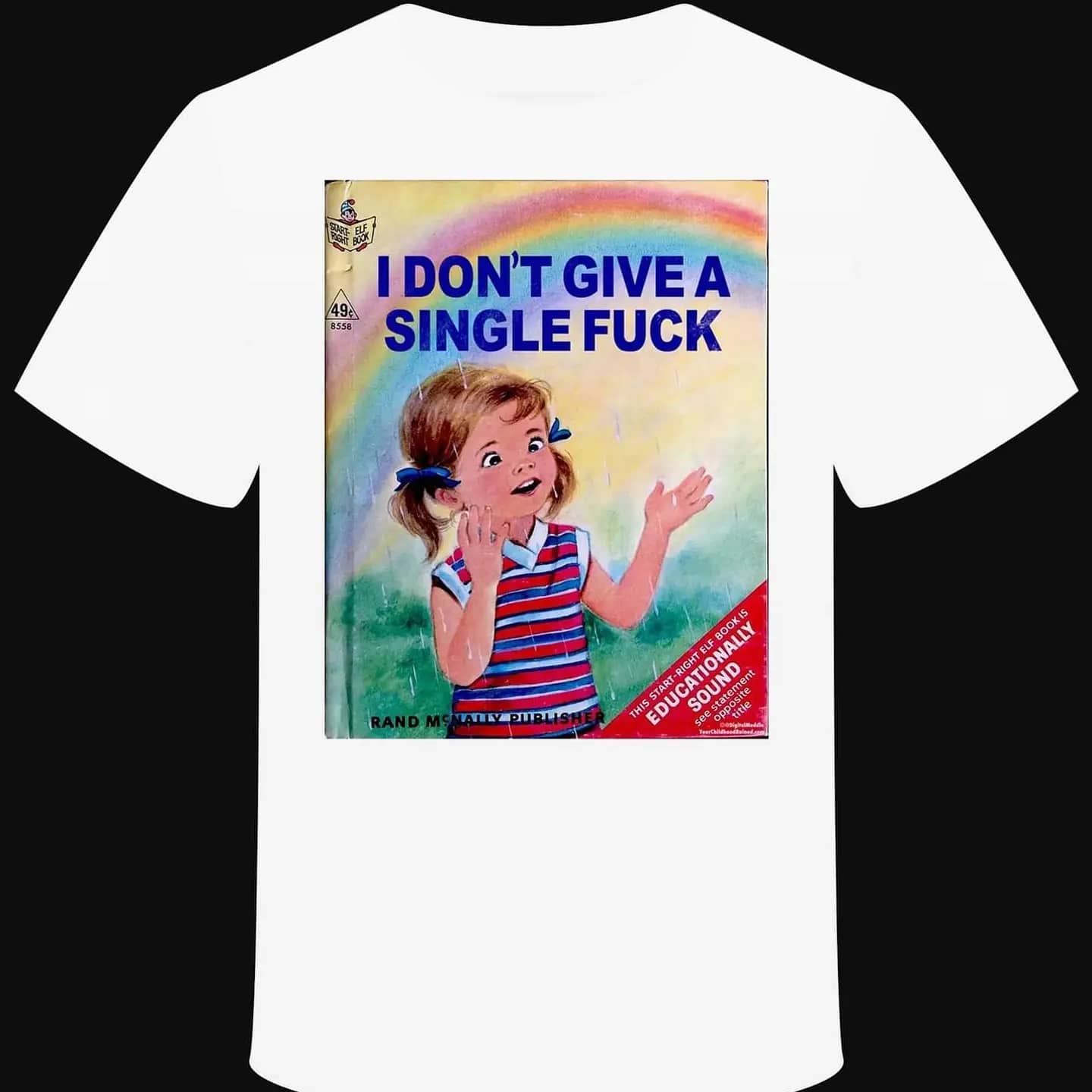 T-shirt "I don't give a single fuck"