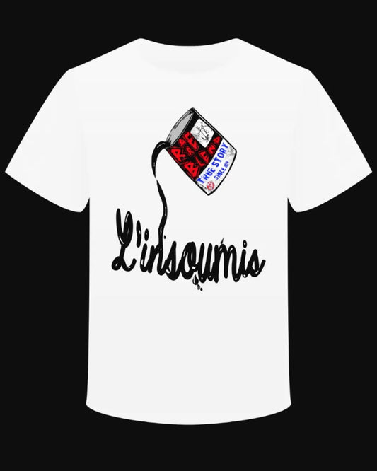 T-shirt "L'insoumis" Version Black