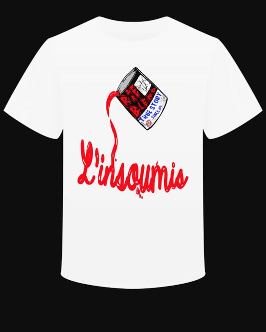 T-shirt "L'insoumis" Version Rouge