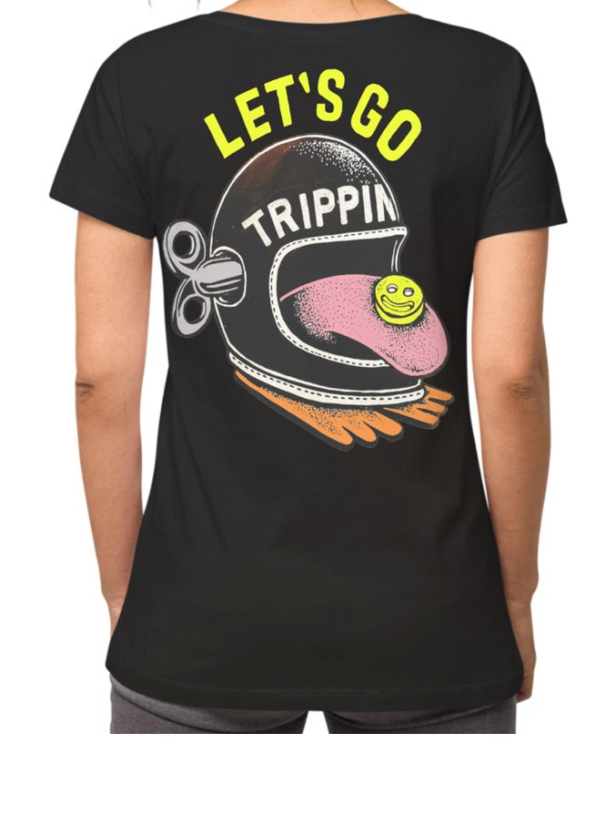 T-shirt "Let's go trippin"