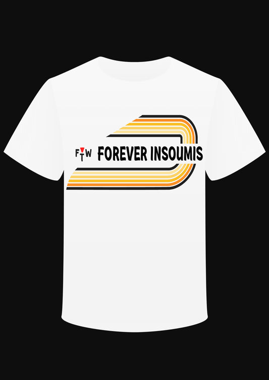 T-shirt "Forever Insoumis" orange