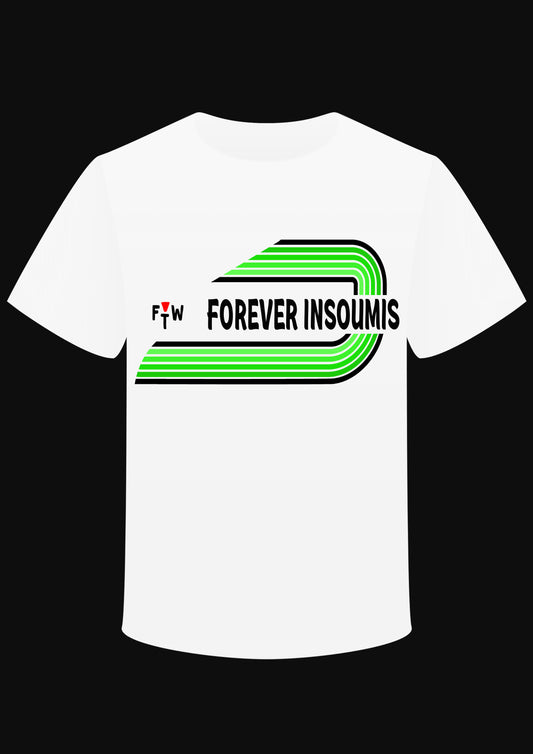 T-shirt "Forever Insoumis" green