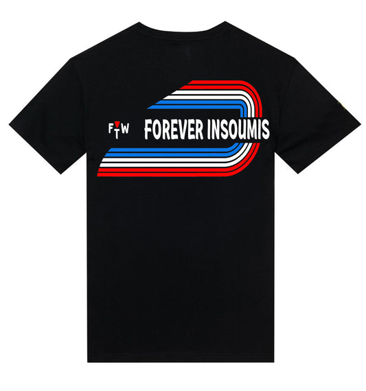 T-shirt "Forever Insoumis" blue white red