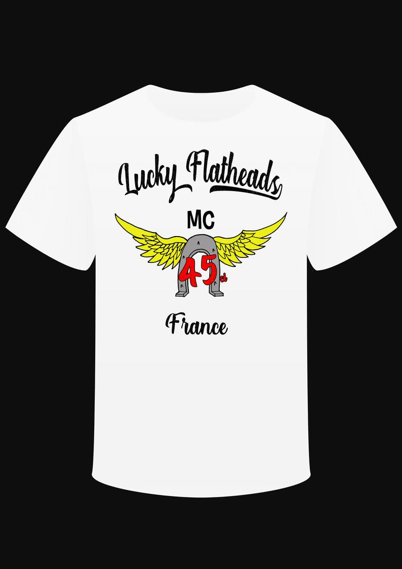 T-shirt "Lucky Flatheads MC France"