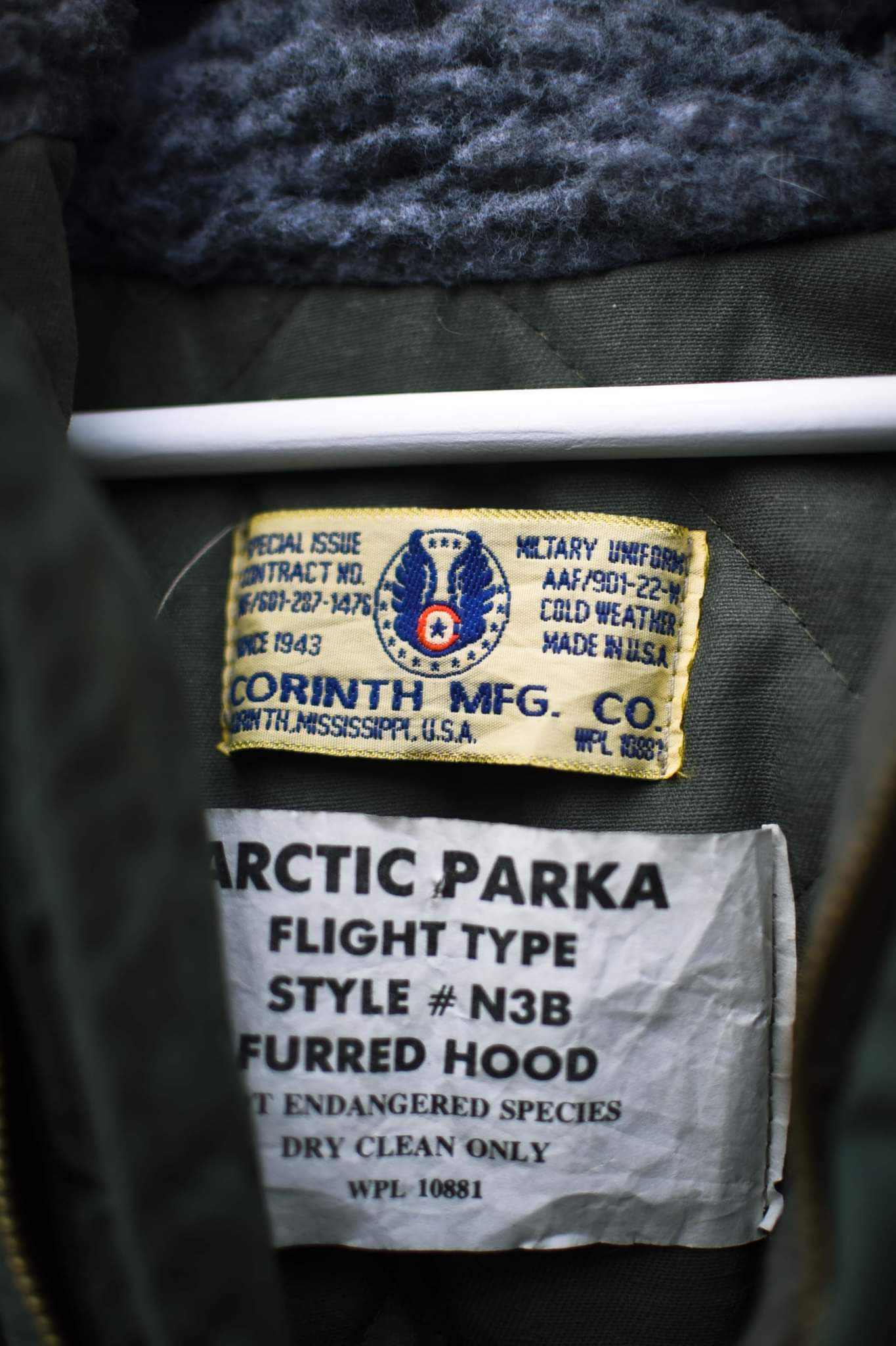 Artic Parka Flight type N3B