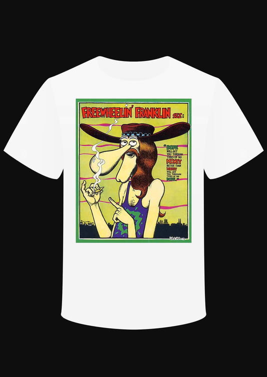 T-shirt "Freewheelin' Franklin"