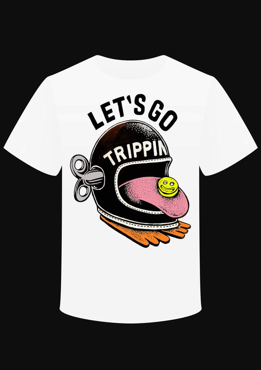 T-shirt "LET'S GO TRIPPIN