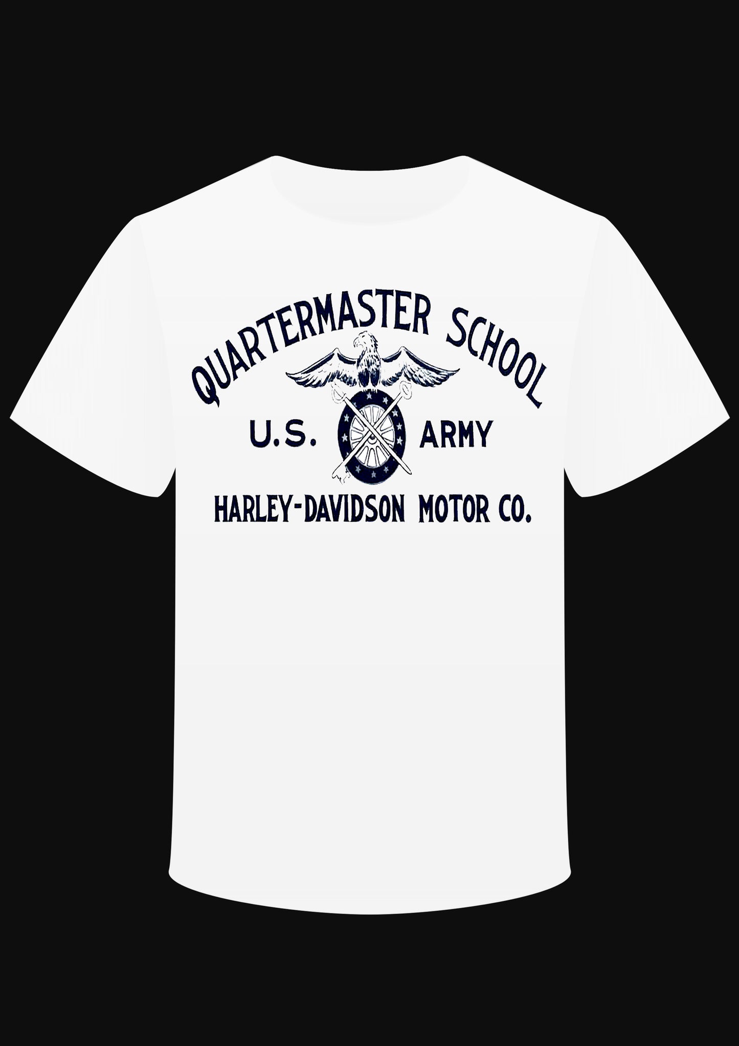 T-shirt "US Army /Harley school"