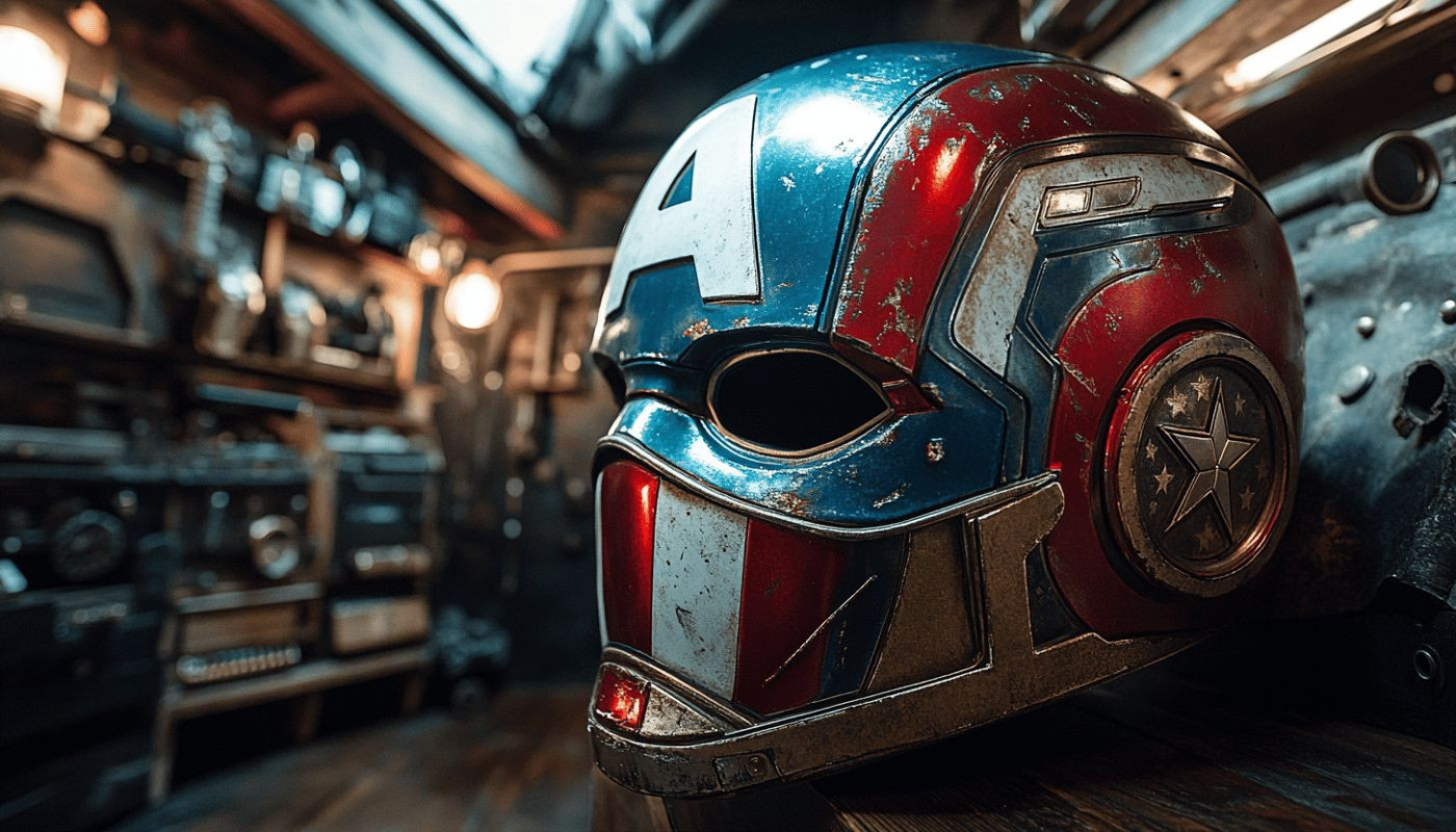 Découvrez l'histoire et les secrets du casque de Captain America