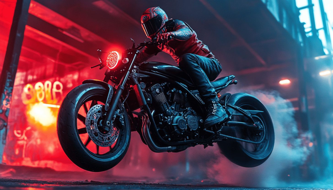 Autre - Les Hell Riders, une passion pour la moto extrême