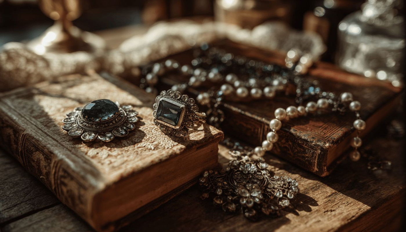 Redécouvrez l'art de porter des bijoux anciens